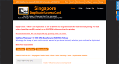 Desktop Screenshot of duplicateaccesscard.com
